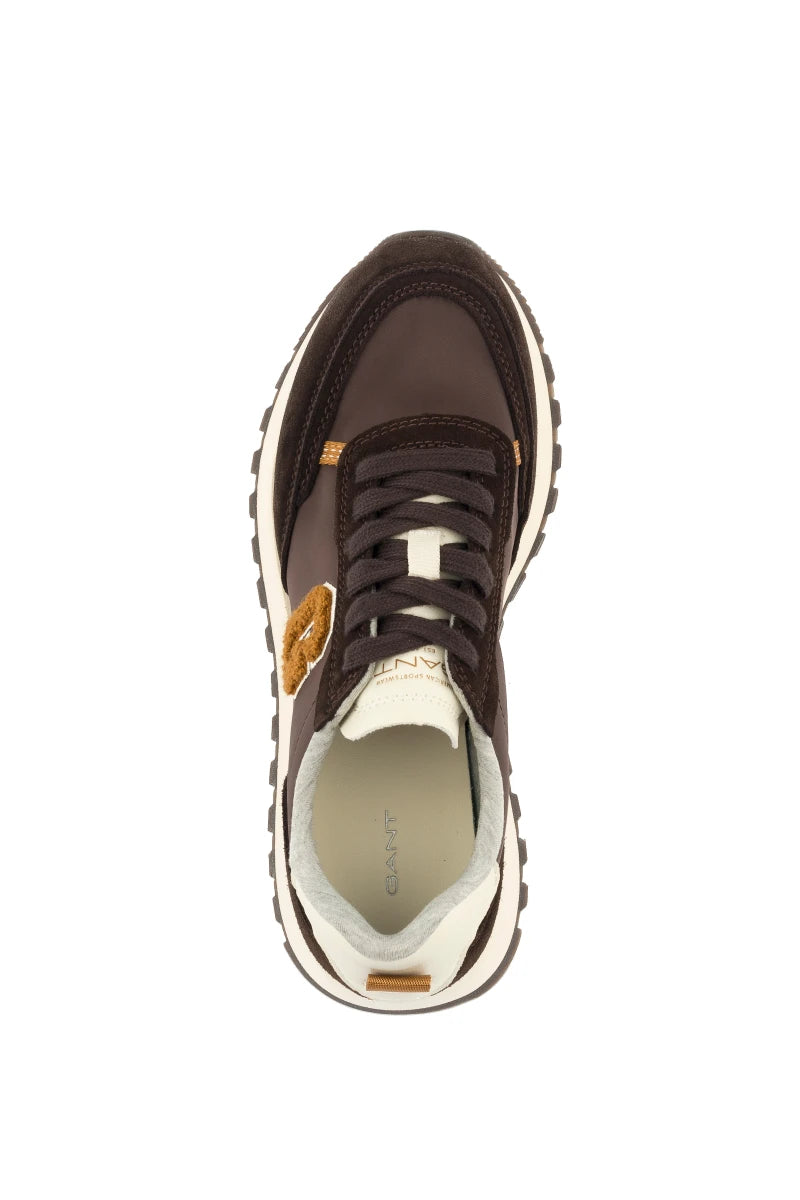 BASKETS EN CUIR