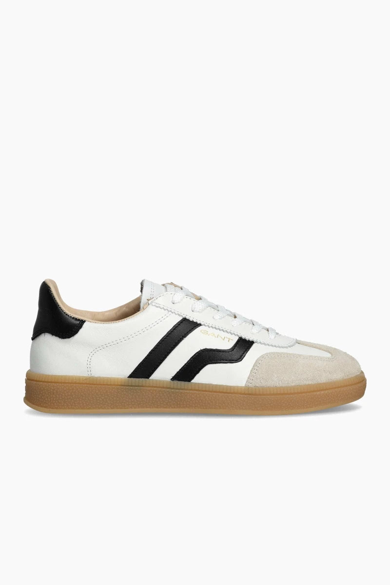 BASKETS EN CUIR