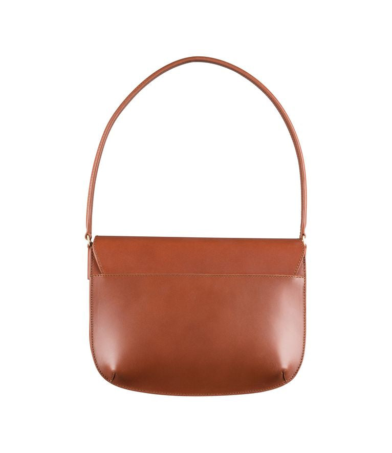 A.P.C SARAH SHOULDER NOISETTE BAG