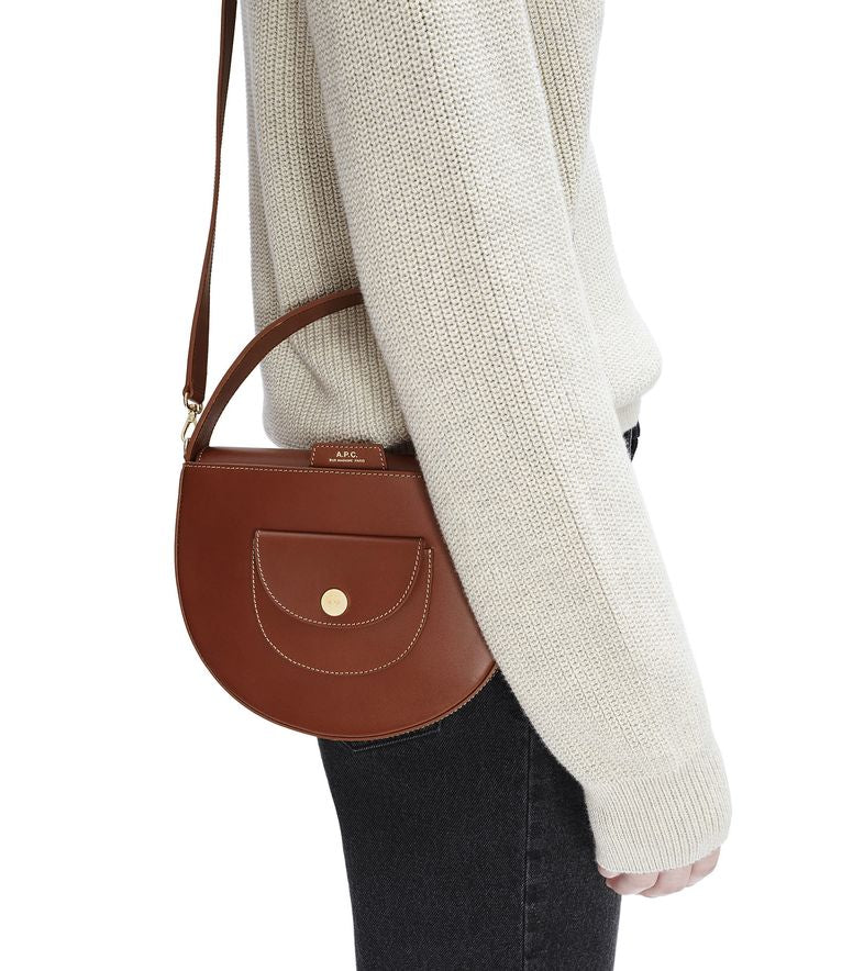 A.P.C. SAC POCKET SMALL Noisette