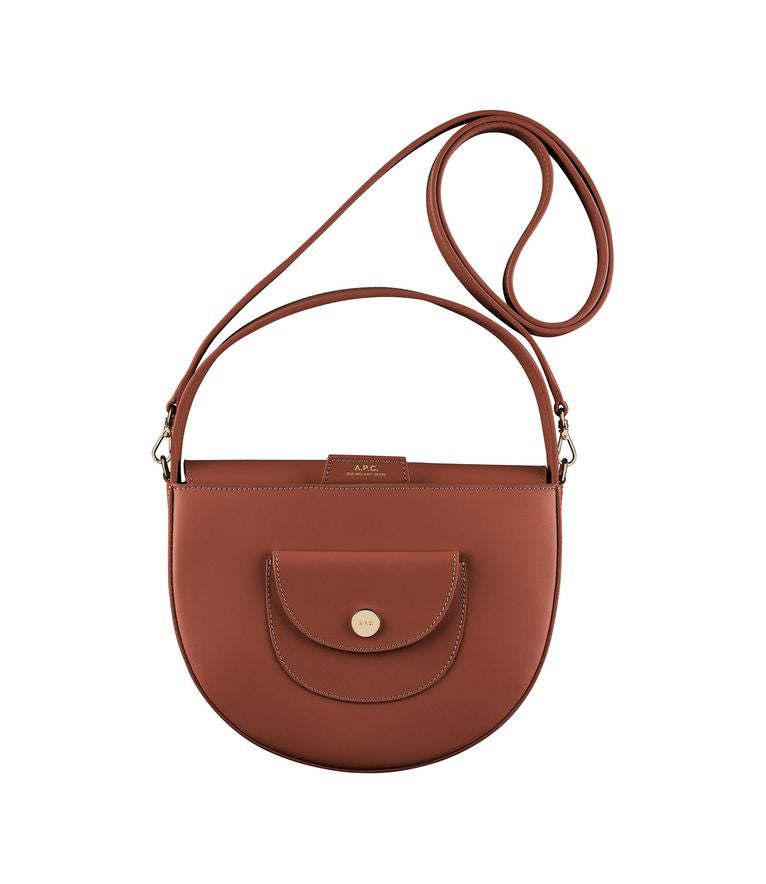 A.P.C. SAC POCKET SMALL Noisette