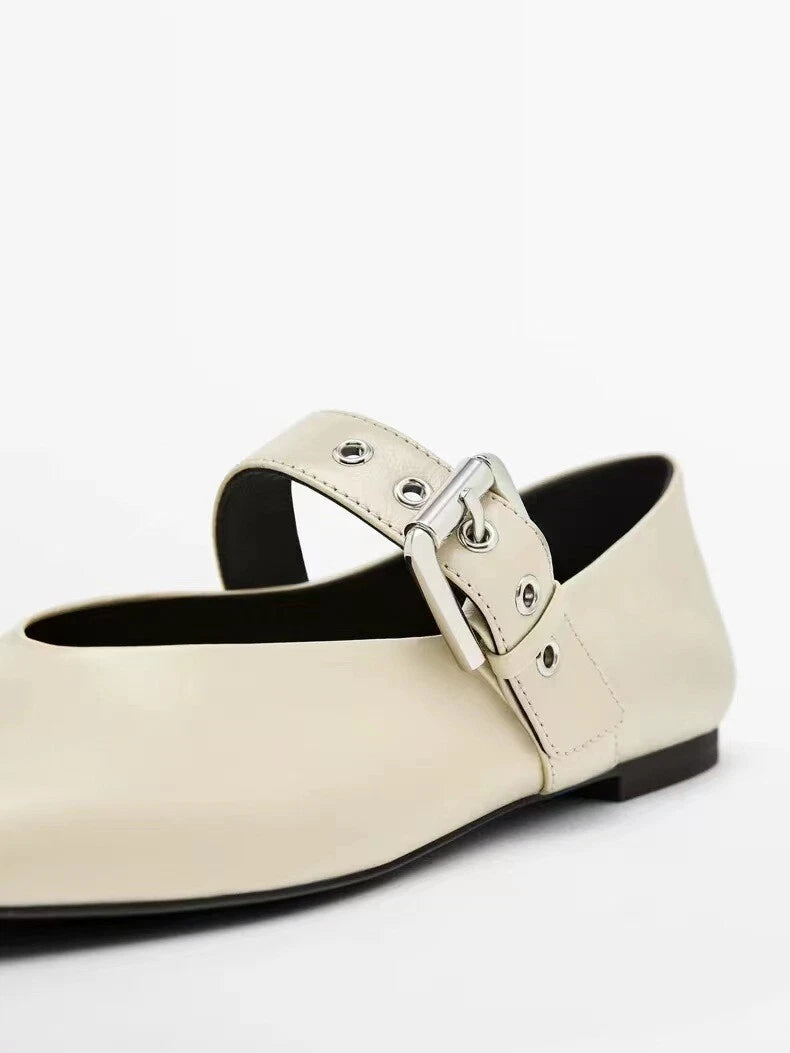 BALLERINES CUIR SOUPLE