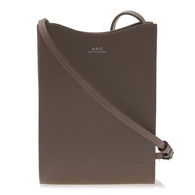 A.P.C. POCHETTE TOUR DE COU EN CUIR LISSE JAMIE