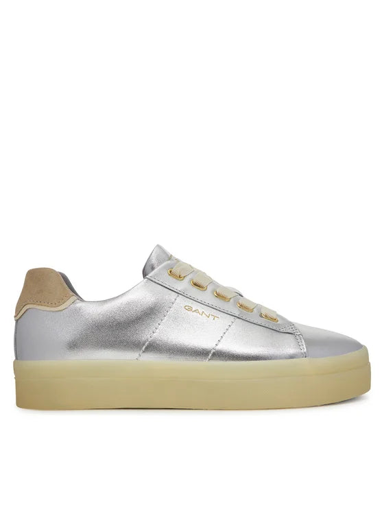 BASKETS EN CUIR