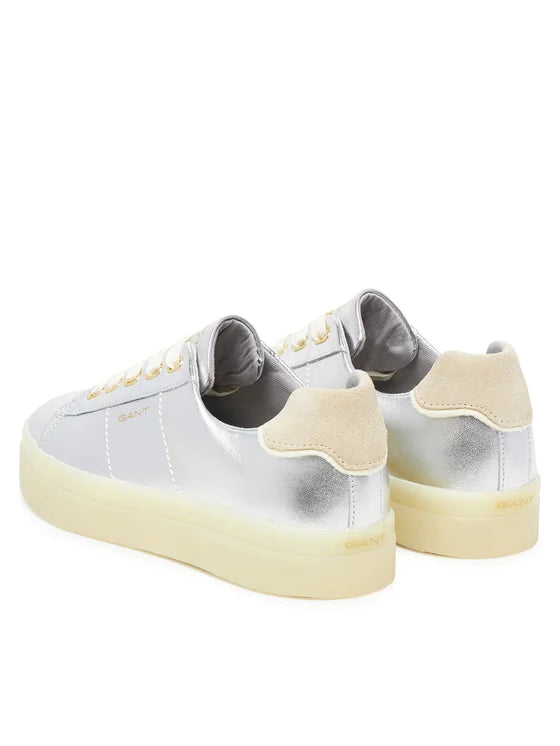 BASKETS EN CUIR