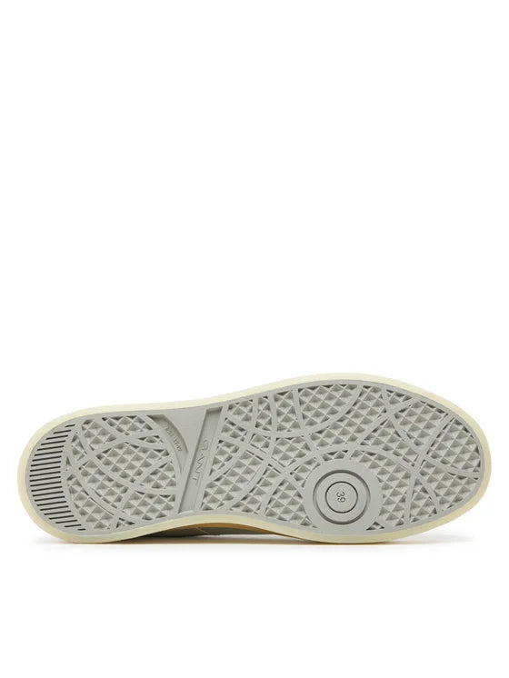BASKETS EN CUIR