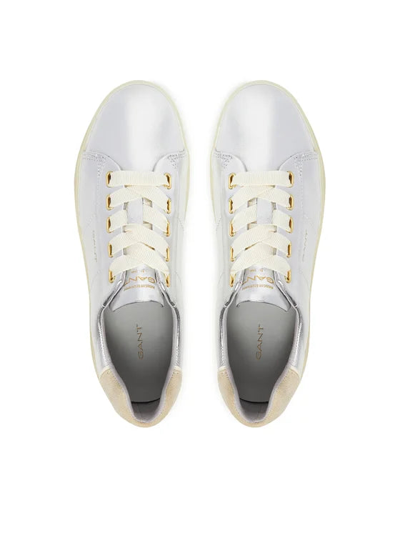 BASKETS EN CUIR