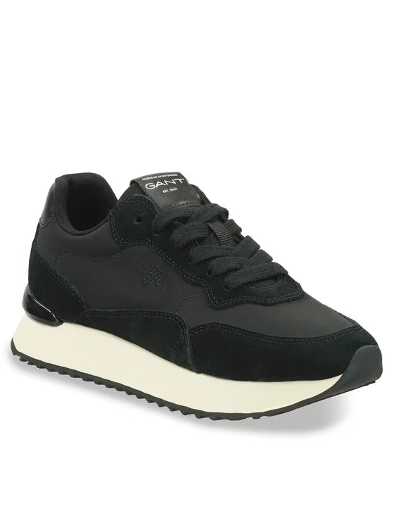 BASKETS EN CUIR