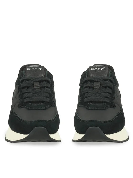 BASKETS EN CUIR