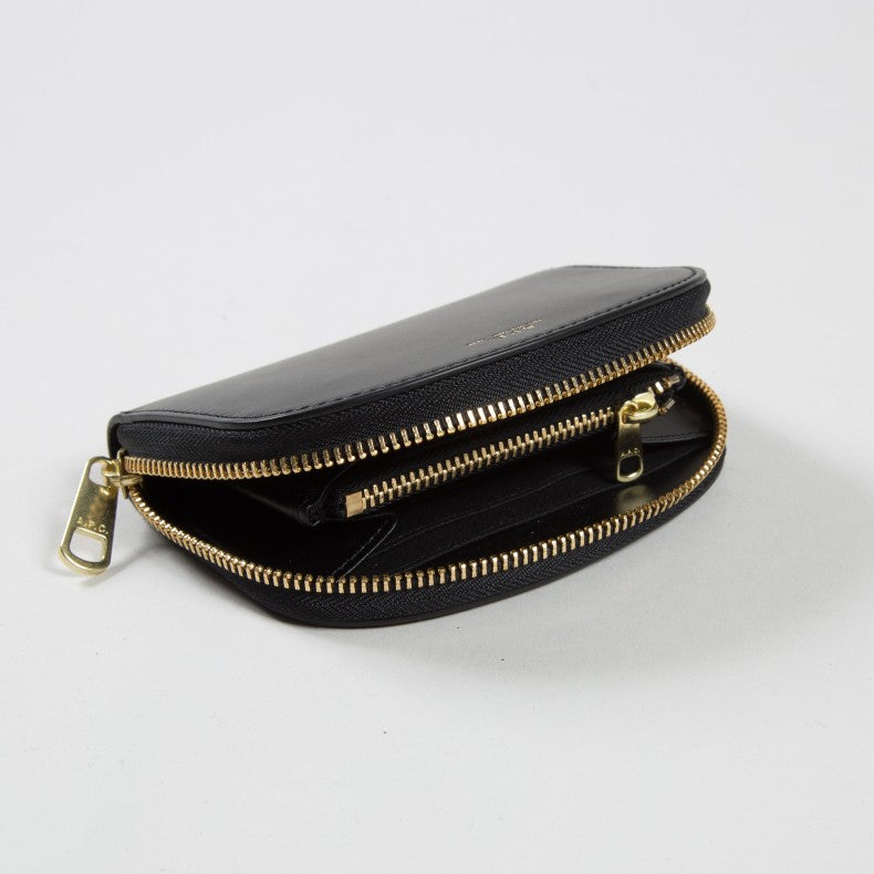 WOMEN'S A.P.C. HALF-MOON WALLET