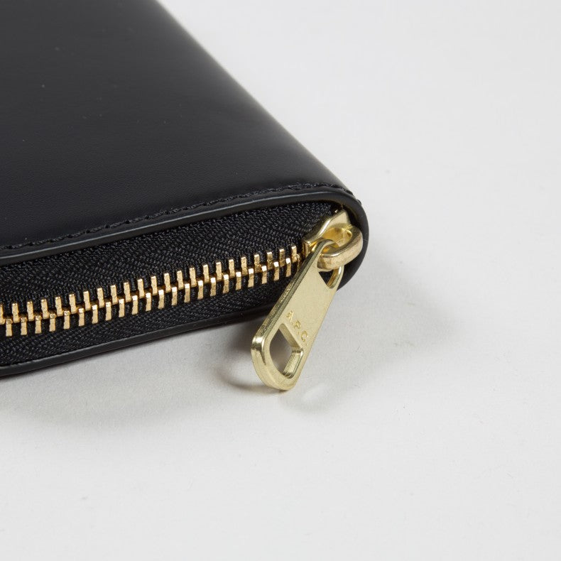 WOMEN'S A.P.C. HALF-MOON WALLET