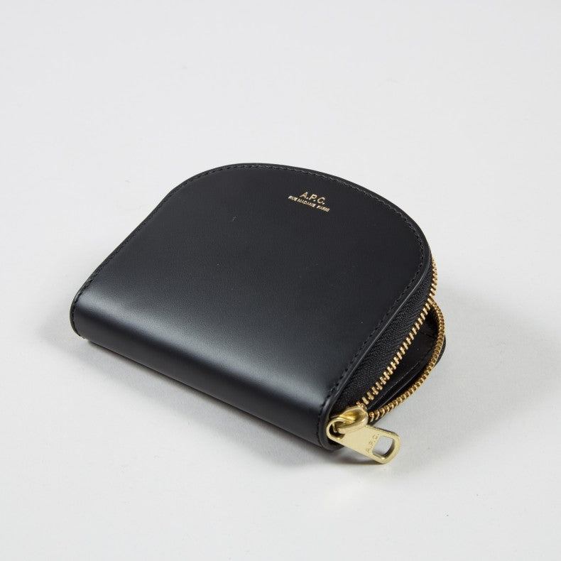WOMEN'S A.P.C. HALF-MOON WALLET